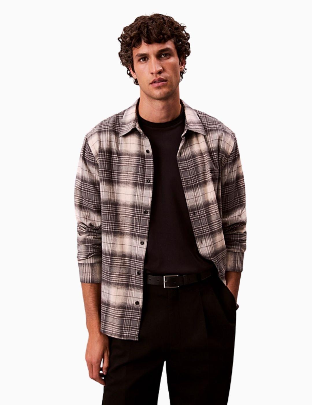 CAMISA CALVIN KLEIN A CUADROS