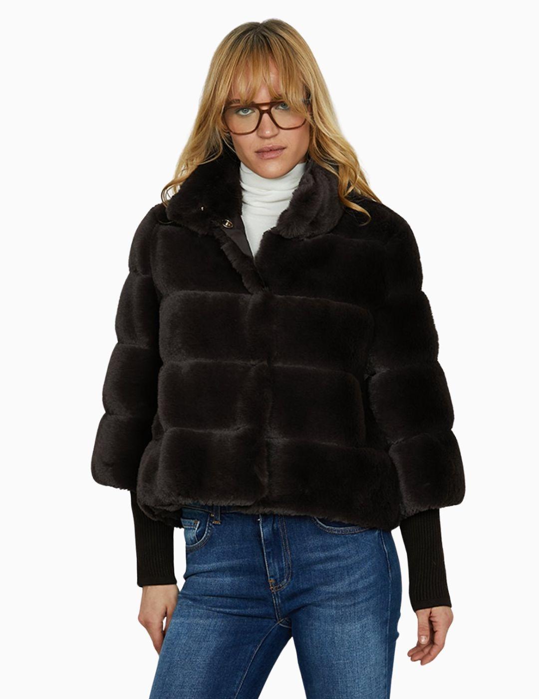 ABRIGO RELISH PIEL ECOLOGICA MARILA