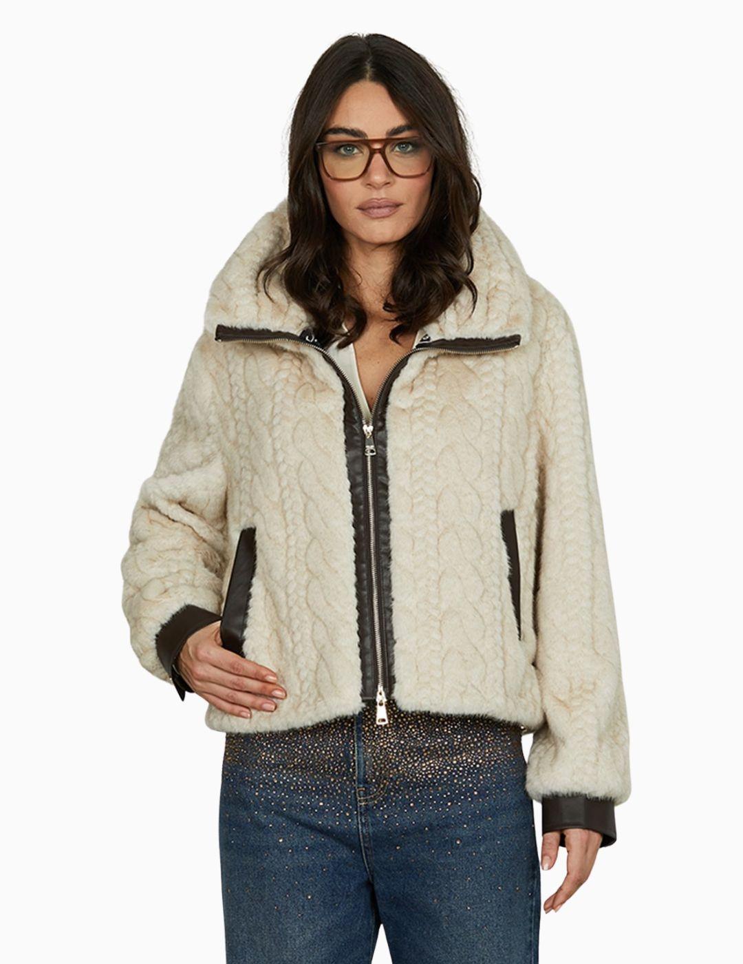 ABRIGO RELISH PIEL ECOLOGICA THIMOTYN