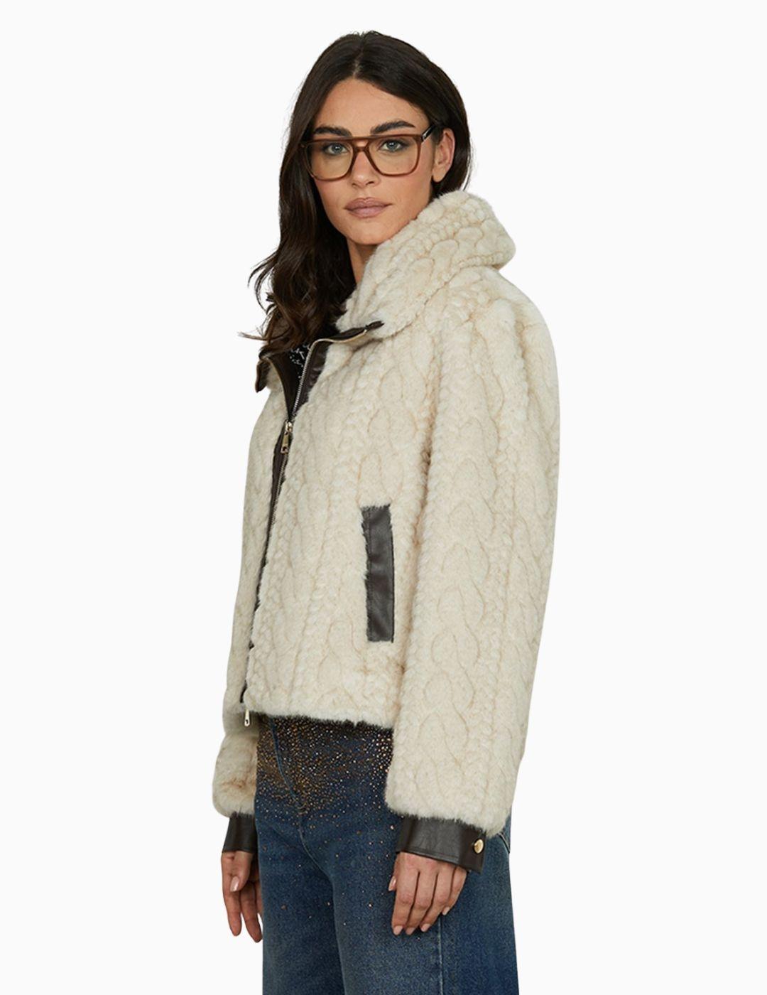 ABRIGO RELISH PIEL ECOLOGICA THIMOTYN