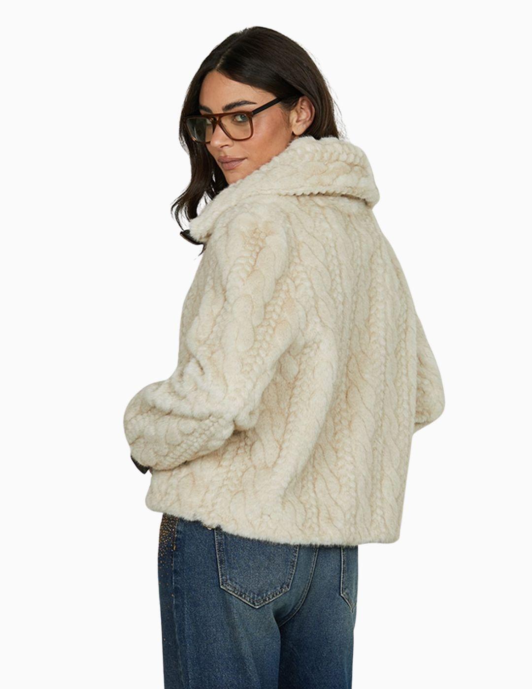 ABRIGO RELISH PIEL ECOLOGICA THIMOTYN