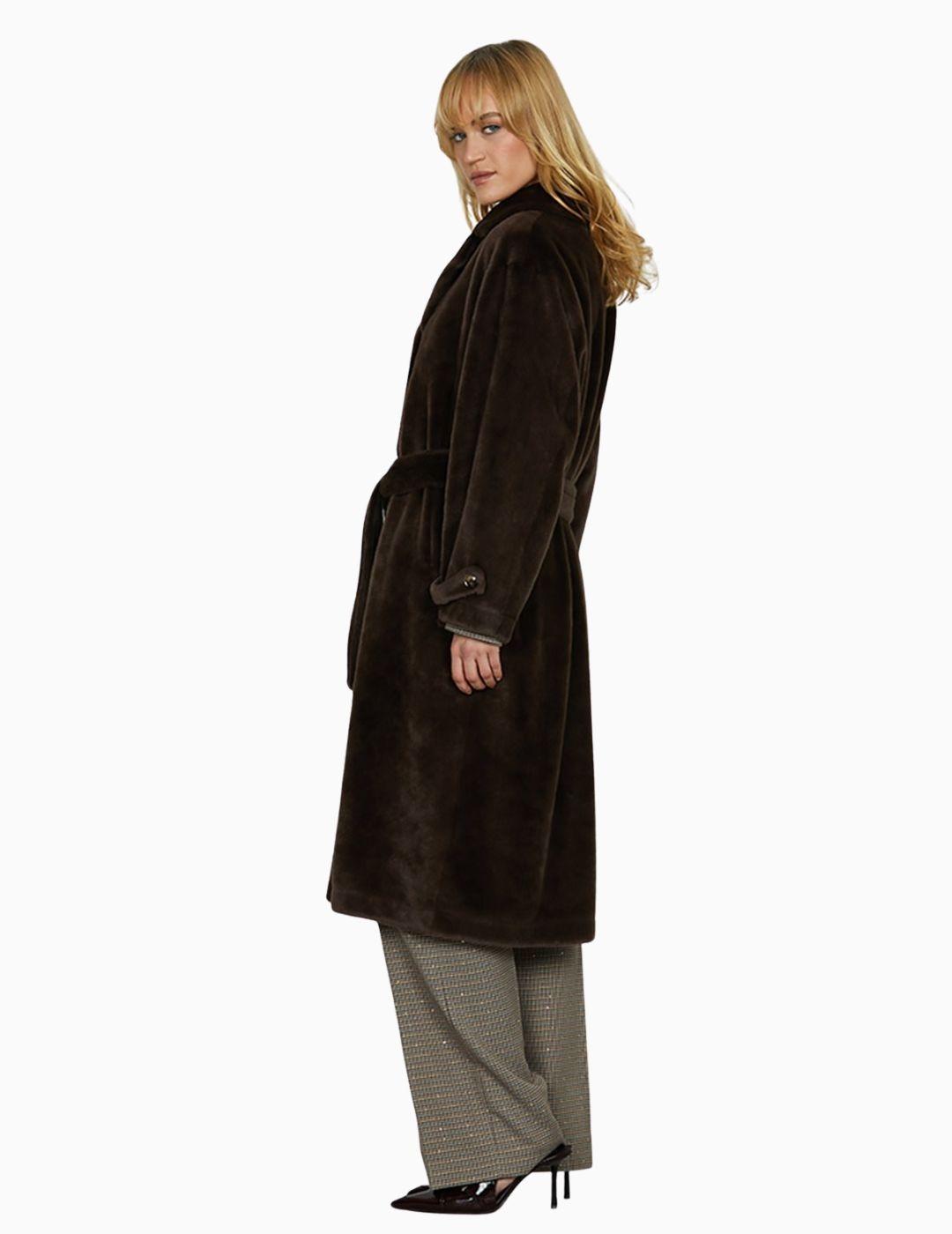 ABRIGO RELISH PIEL ECOLOGICA CHAMLET