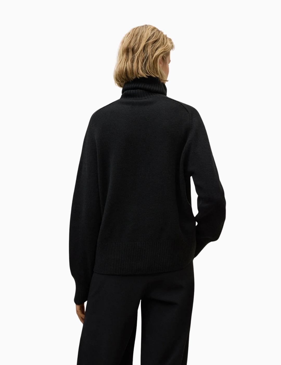 JERSEY ECOALF CAQUI KNIT SHADOW BLACK