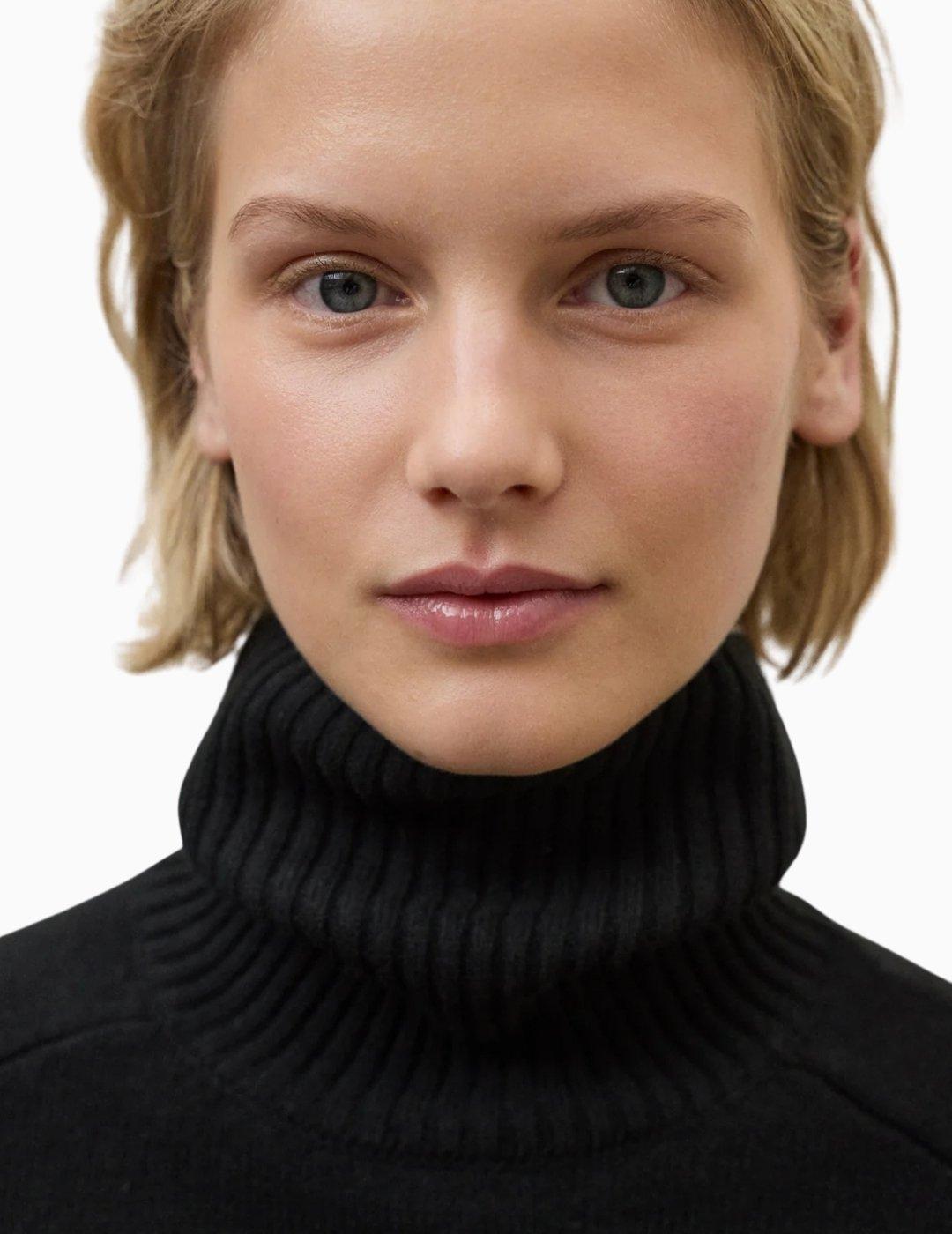 JERSEY ECOALF CAQUI KNIT SHADOW BLACK