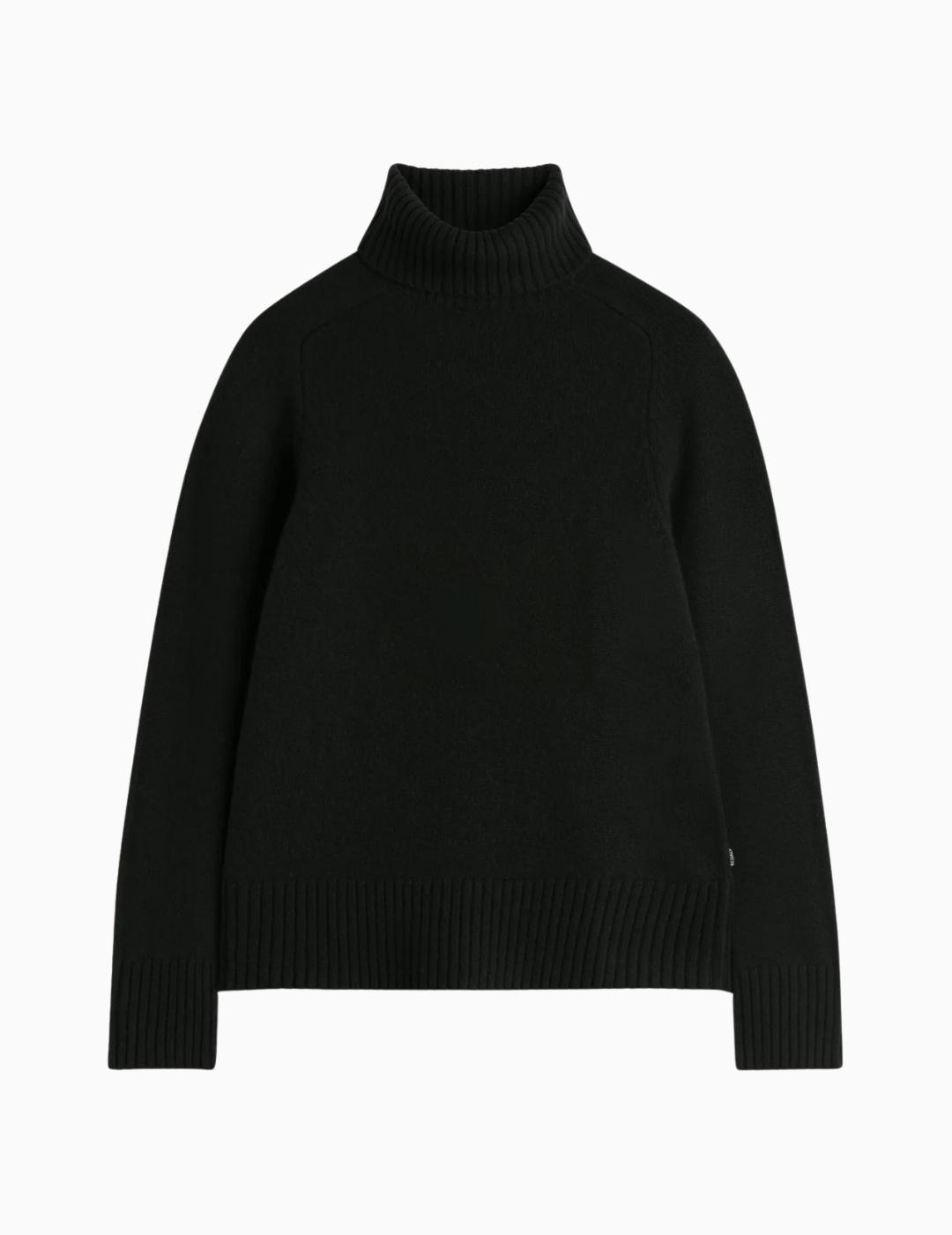JERSEY ECOALF CAQUI KNIT SHADOW BLACK