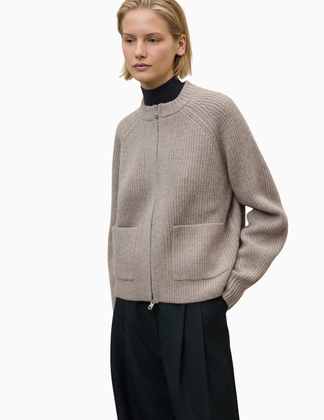 JERSEY ECOALF LILIUM KNIT TOAST MELANGE
