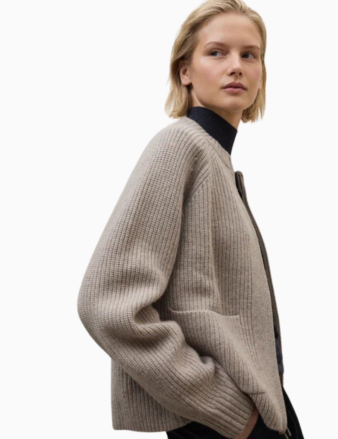 JERSEY ECOALF LILIUM KNIT TOAST MELANGE