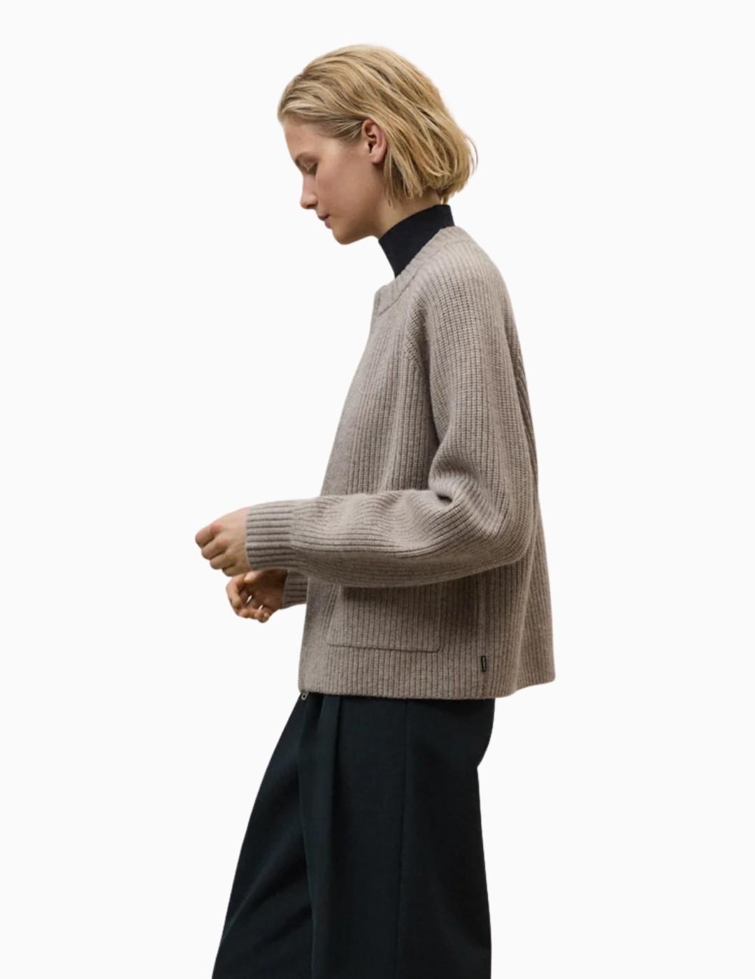 JERSEY ECOALF LILIUM KNIT TOAST MELANGE