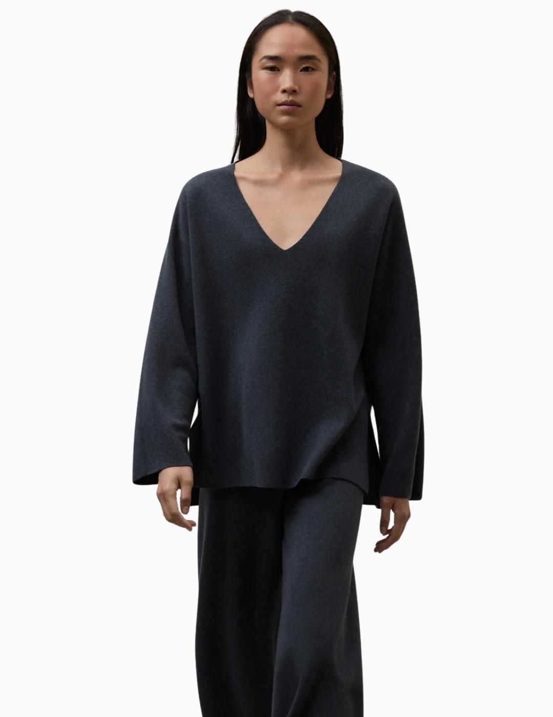 JERSEY ECOALF BEGONIA KNIT STORM BLUE