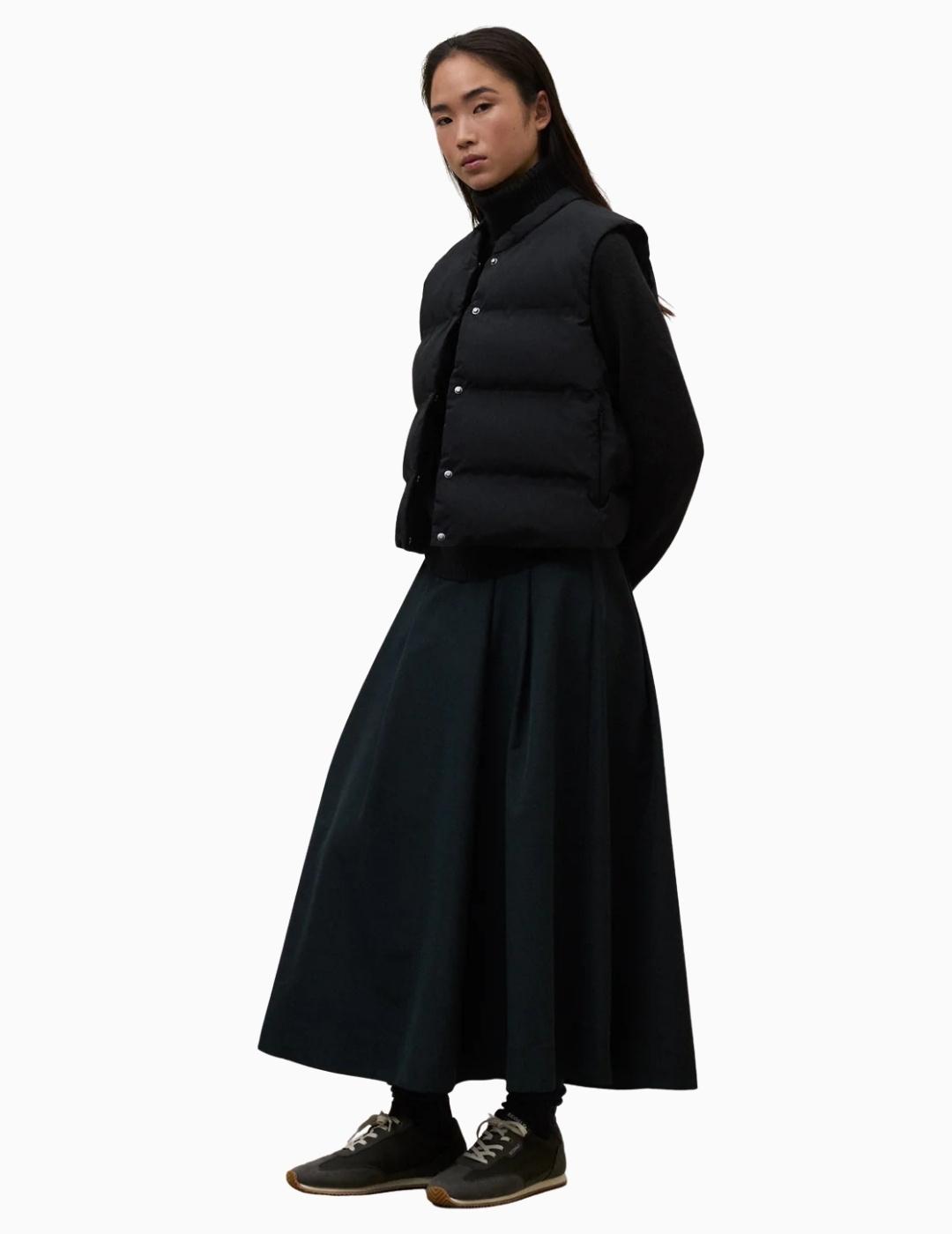 FALDA  ECOALF SAKI SKIRT SHADOW BLACK