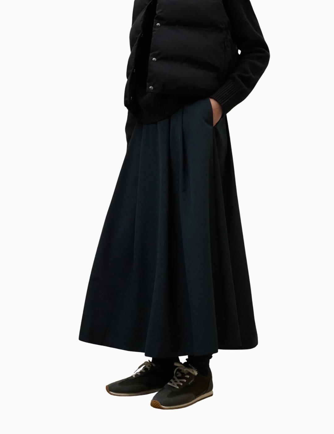 FALDA  ECOALF SAKI SKIRT SHADOW BLACK