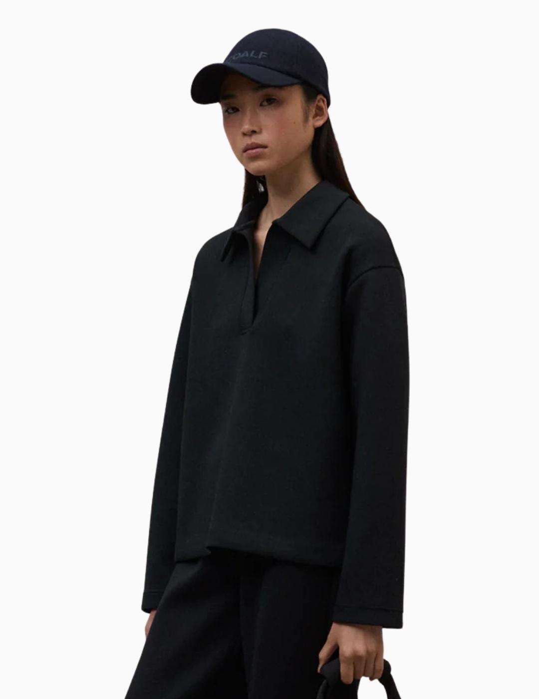 SUDADERA  ECOALF GRANADELLA  SWEATSHIRT BLACK