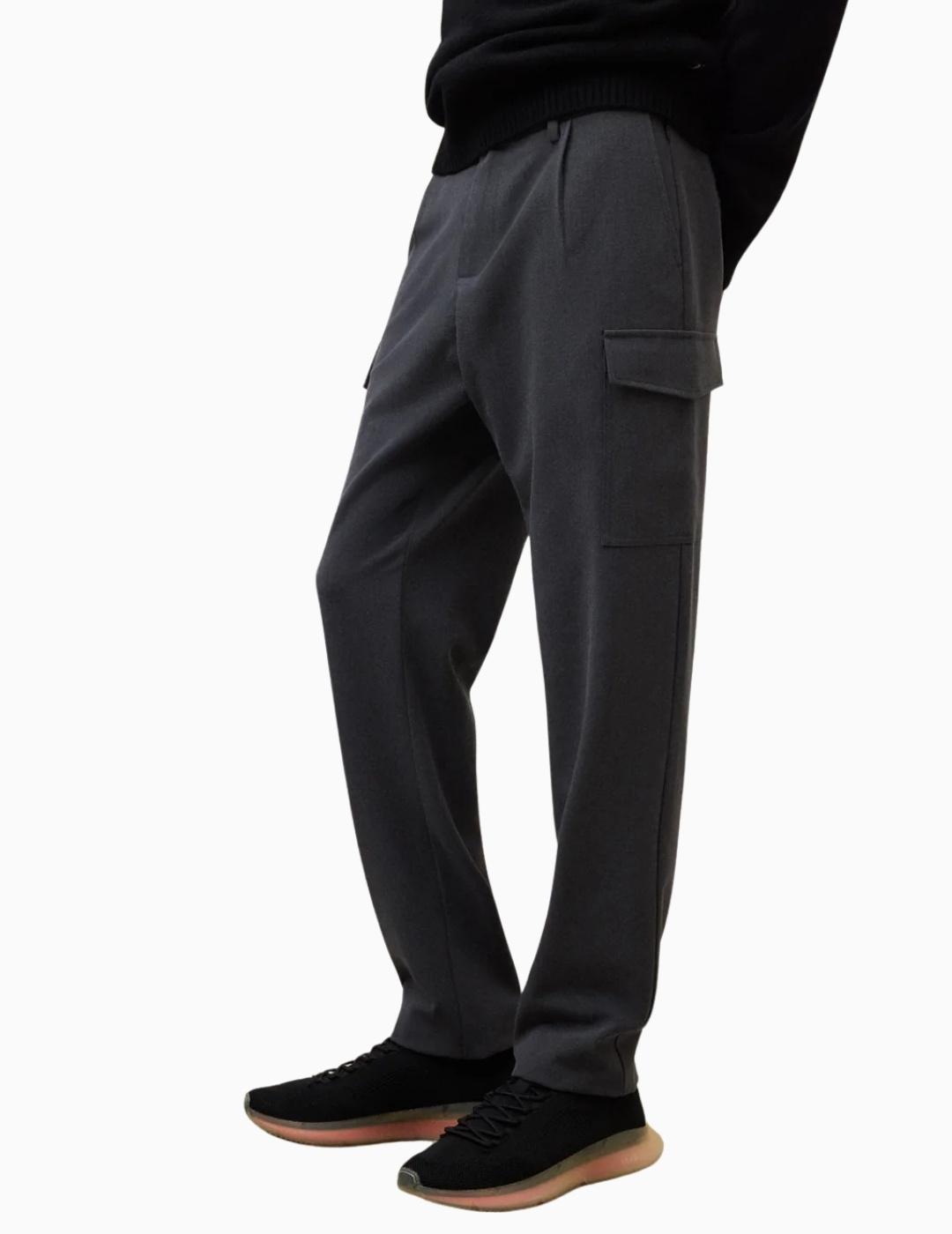 PANTALÓN  ECOALF GENI  PANTS DARK GREY MELANGE