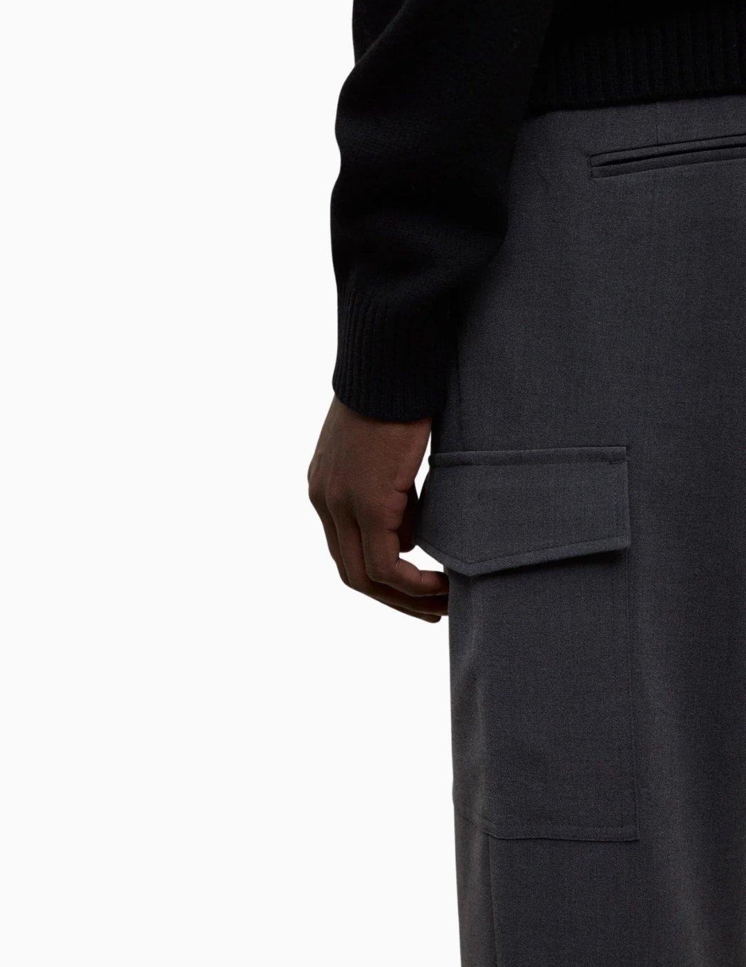 PANTALÓN  ECOALF GENI  PANTS DARK GREY MELANGE