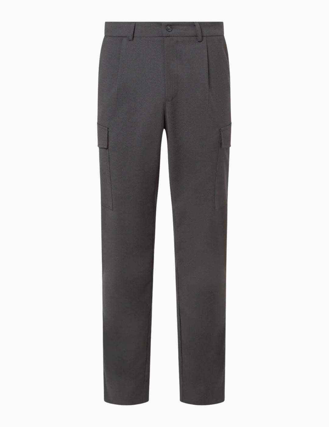PANTALÓN  ECOALF GENI  PANTS DARK GREY MELANGE