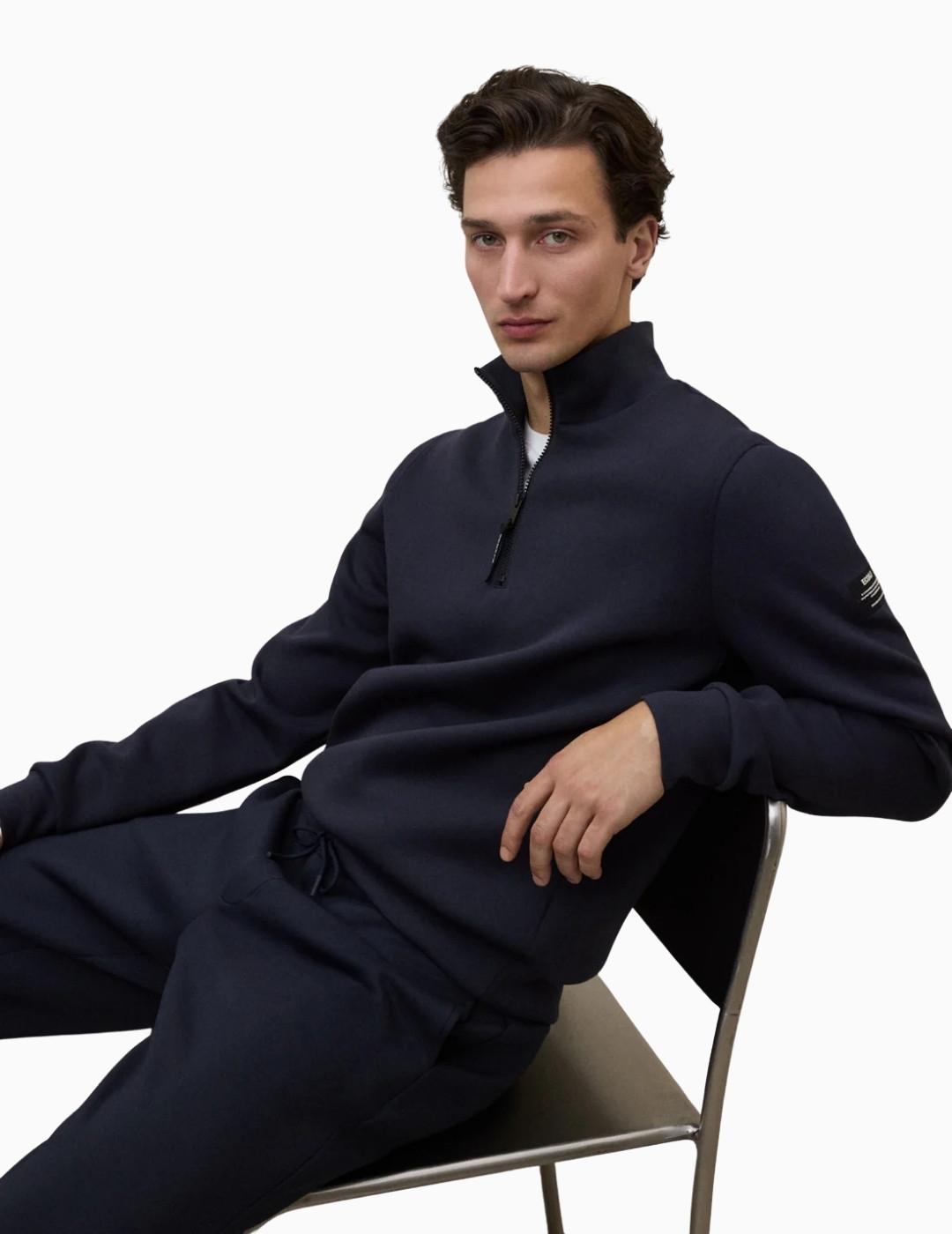 SUDADERA  ECOALF BETREN SWEATSHIRT DEEP NAVY