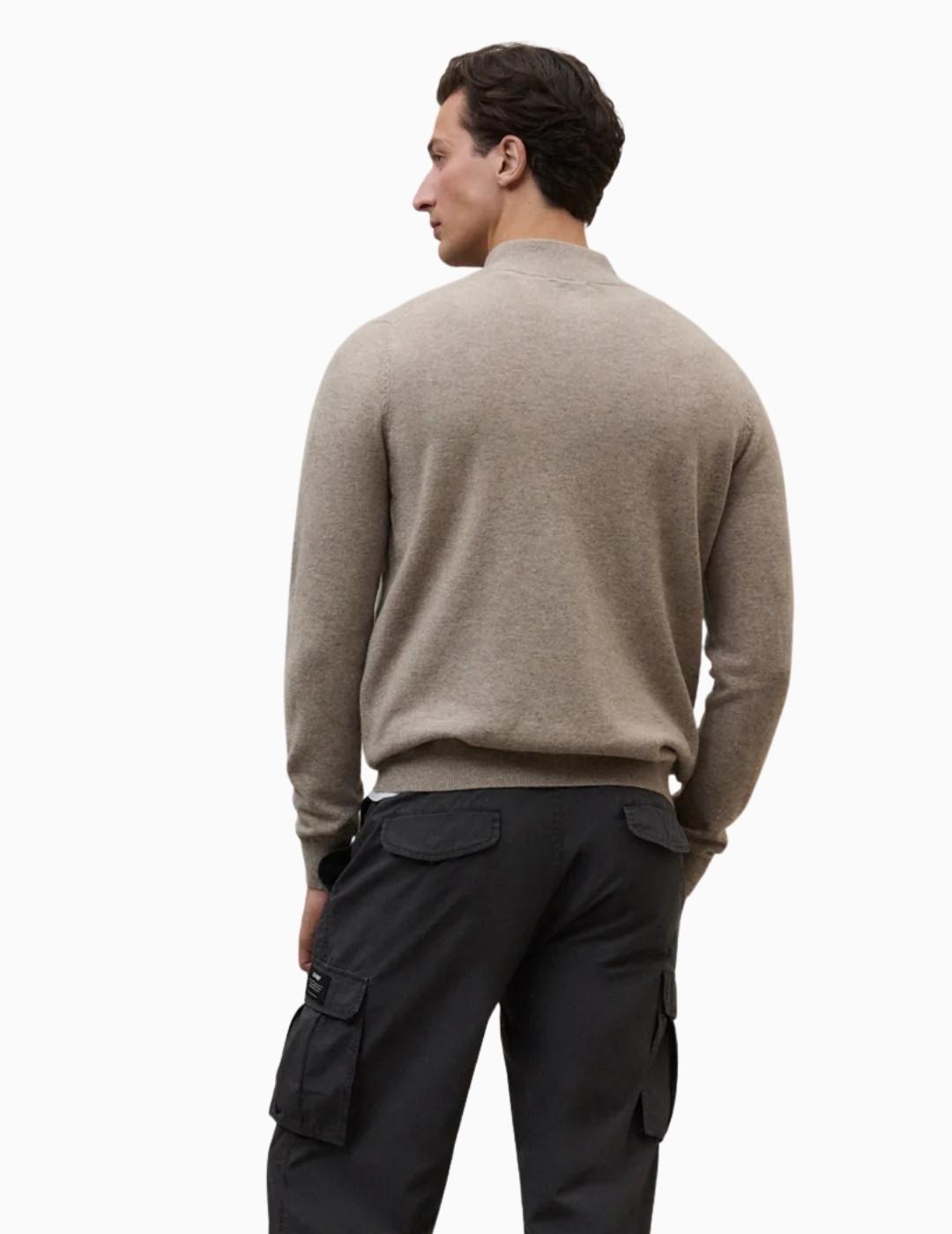 JERSEY ECOALF LARCH KNIT TOAST MELANGE