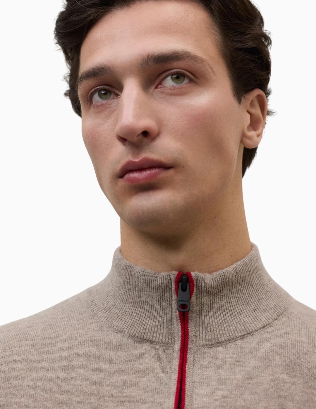 JERSEY ECOALF LARCH KNIT TOAST MELANGE