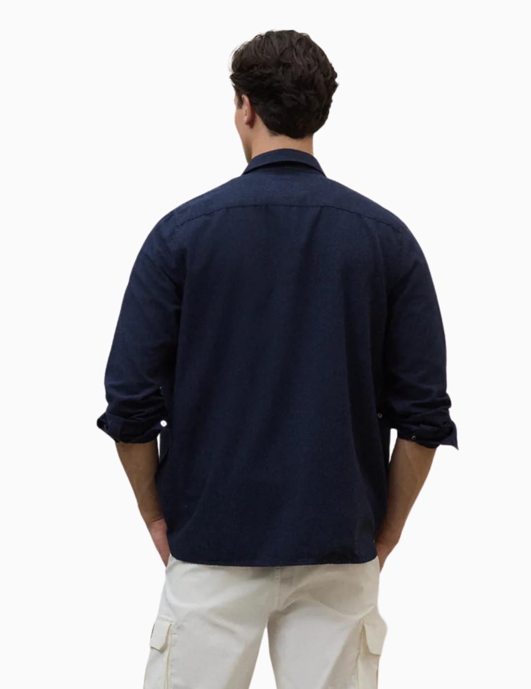 CAMISA ECOALF FELIPE SHIRT NAVY MELANGE