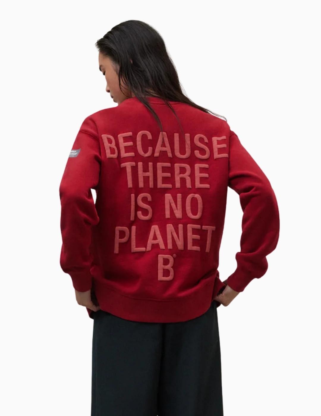 SUDADERA ECOALF STORM SWEATSHIRT CRIMISON RED