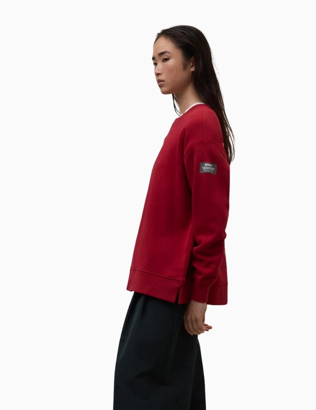 SUDADERA ECOALF STORM SWEATSHIRT CRIMISON RED