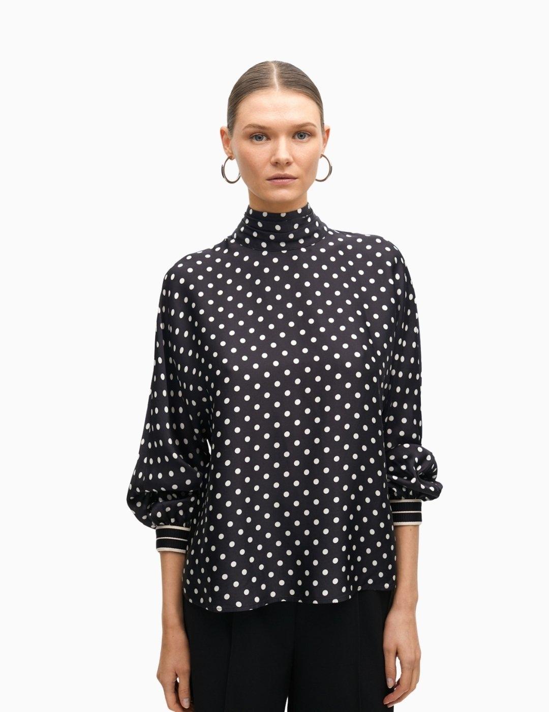 BLUSA  LOLA CSDM BY MAITE CUELLO PERKINS TOPOS