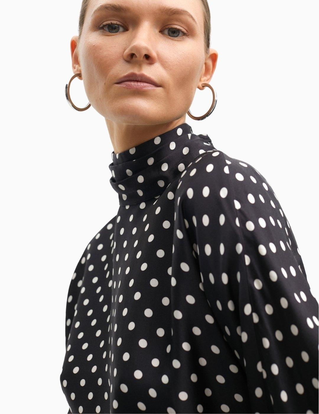 BLUSA  LOLA CSDM BY MAITE CUELLO PERKINS TOPOS