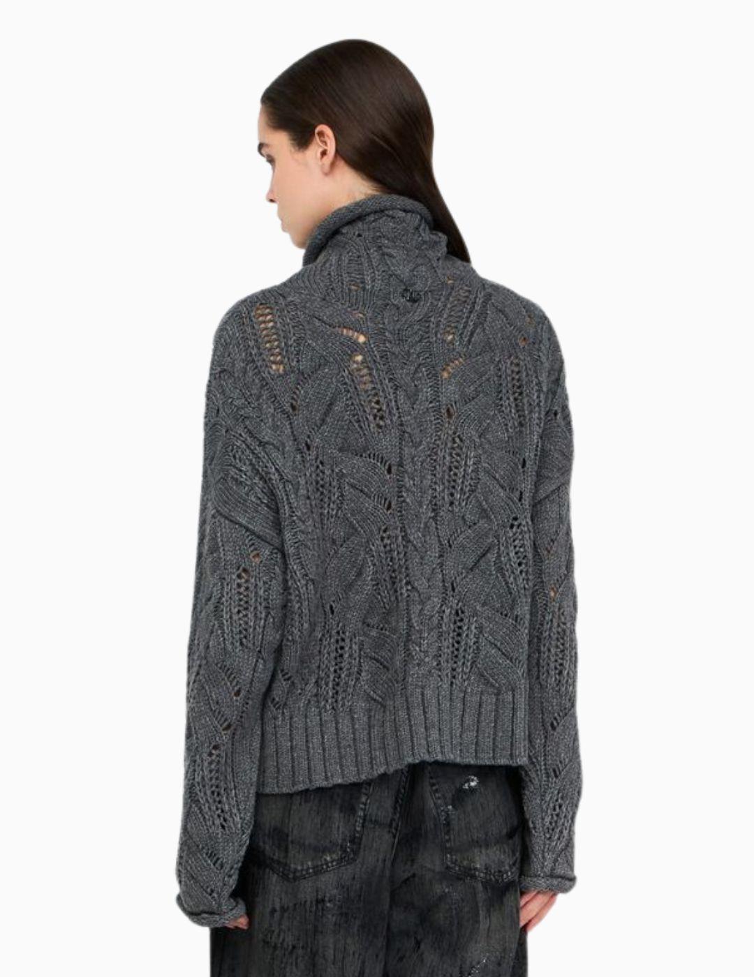 JERSEY LIU JO CUELLO ALTO PEDRERIA