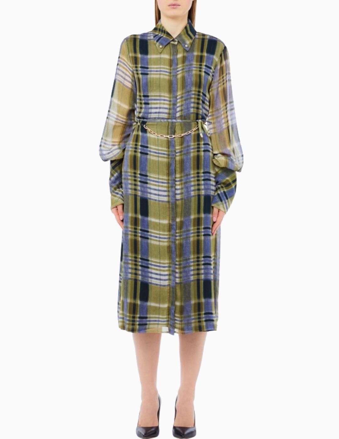 VESTIDO LIU JO CUADROS