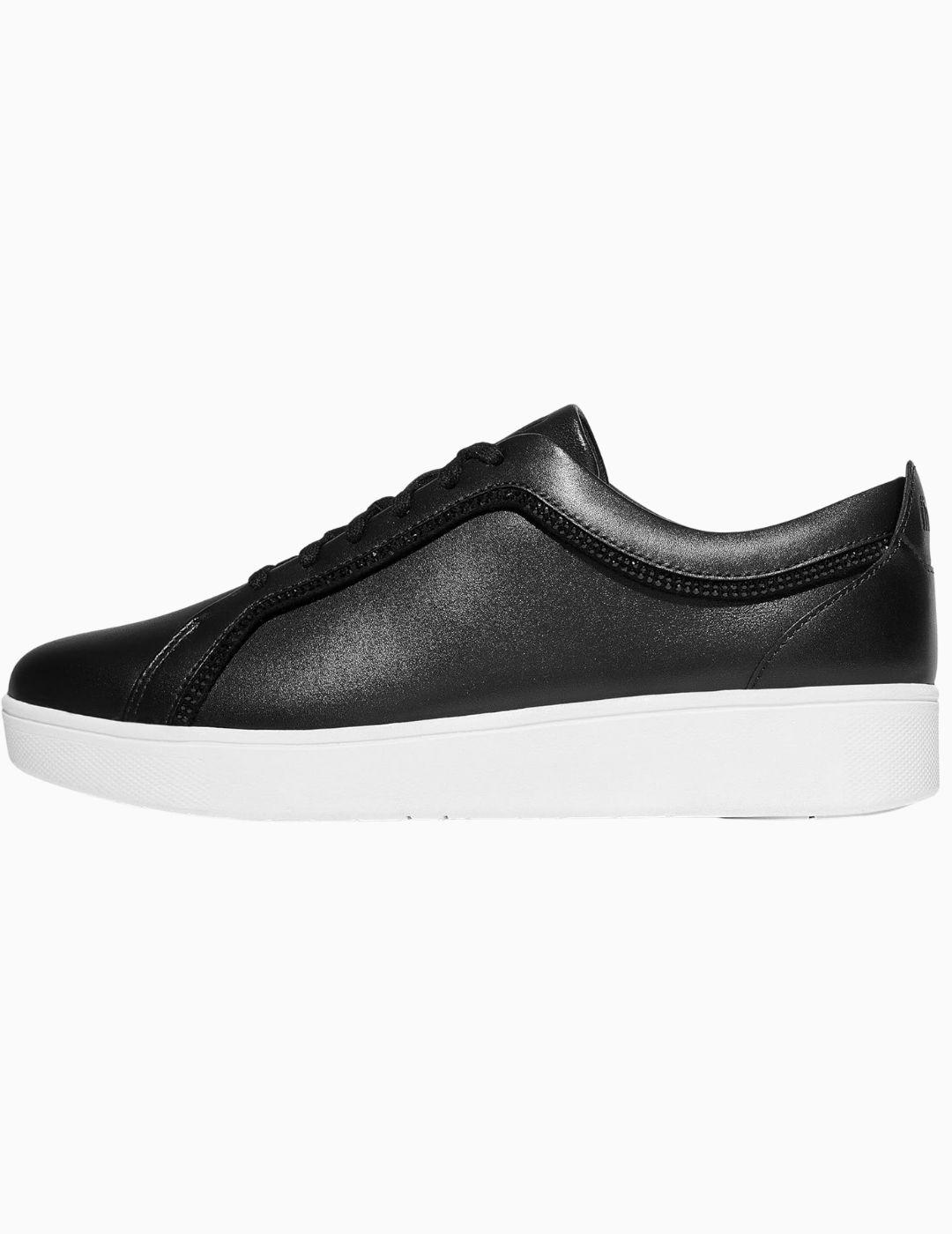 ZAPATILLAS FITFLOP RALLY CRISTAL TRIM LEATHER