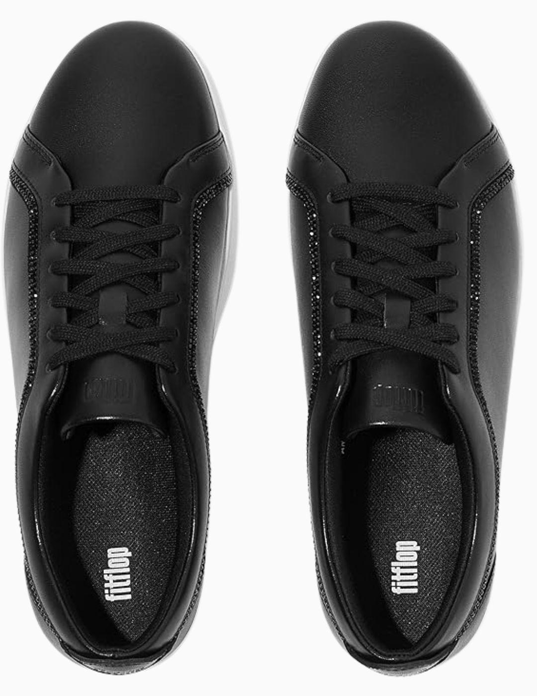 ZAPATILLAS FITFLOP RALLY CRISTAL TRIM LEATHER