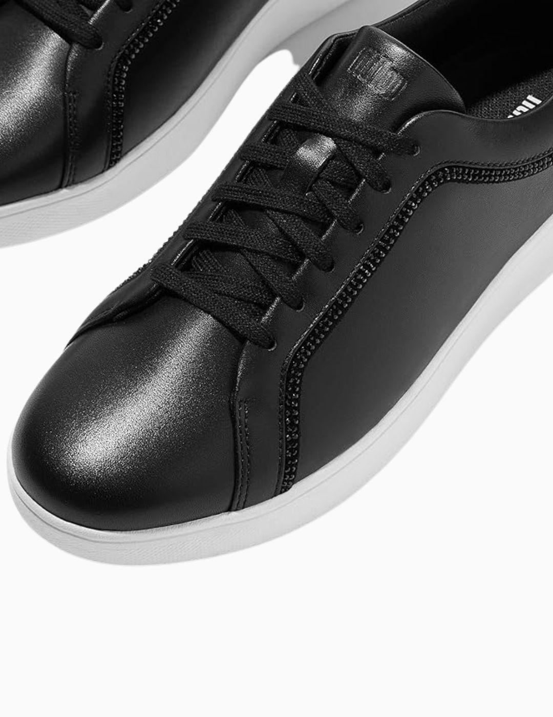 ZAPATILLAS FITFLOP RALLY CRISTAL TRIM LEATHER