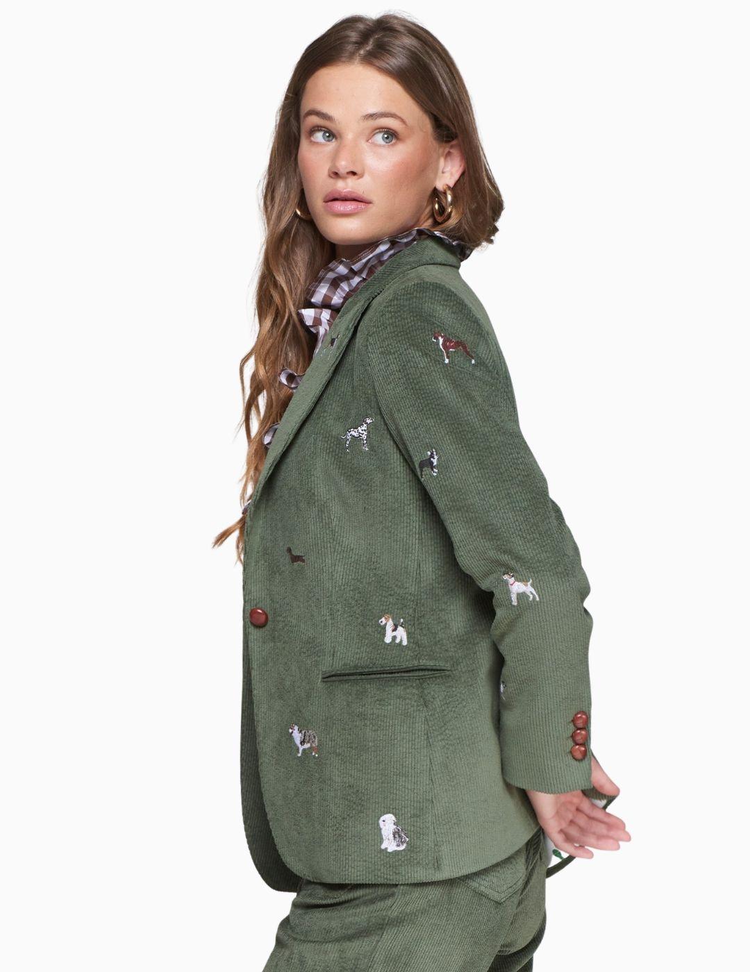 CHAQUETA VILAGALLO SHHEATHER EMB