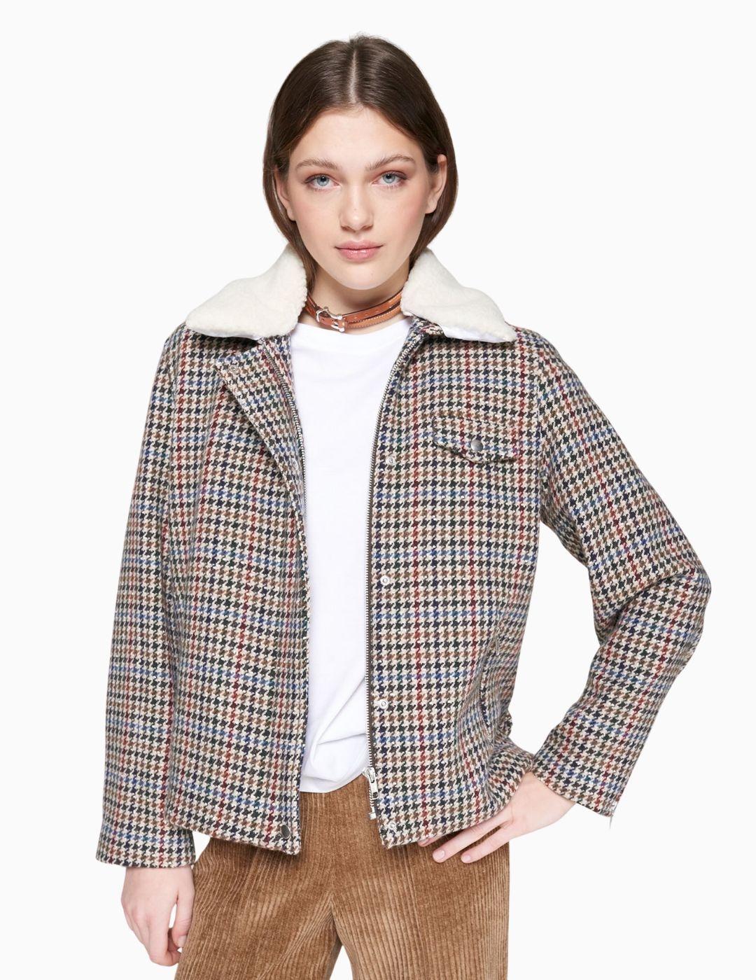 CHAQUETA VILAGALLO BLAIR PATA DE GALLO 