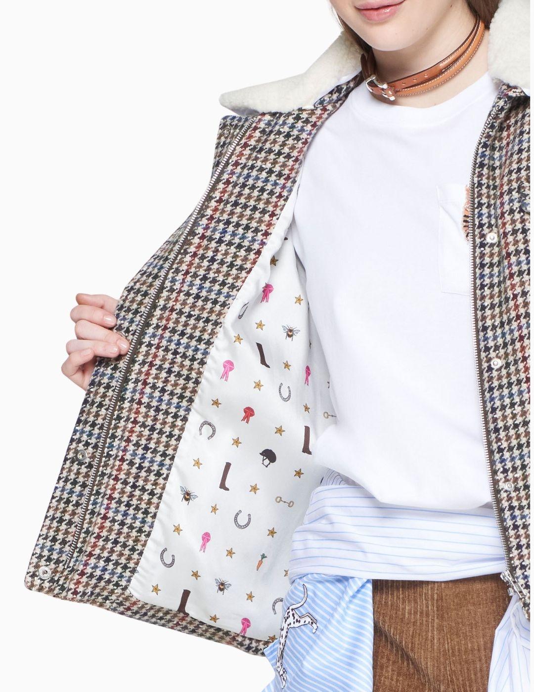 CHAQUETA VILAGALLO BLAIR PATA DE GALLO 