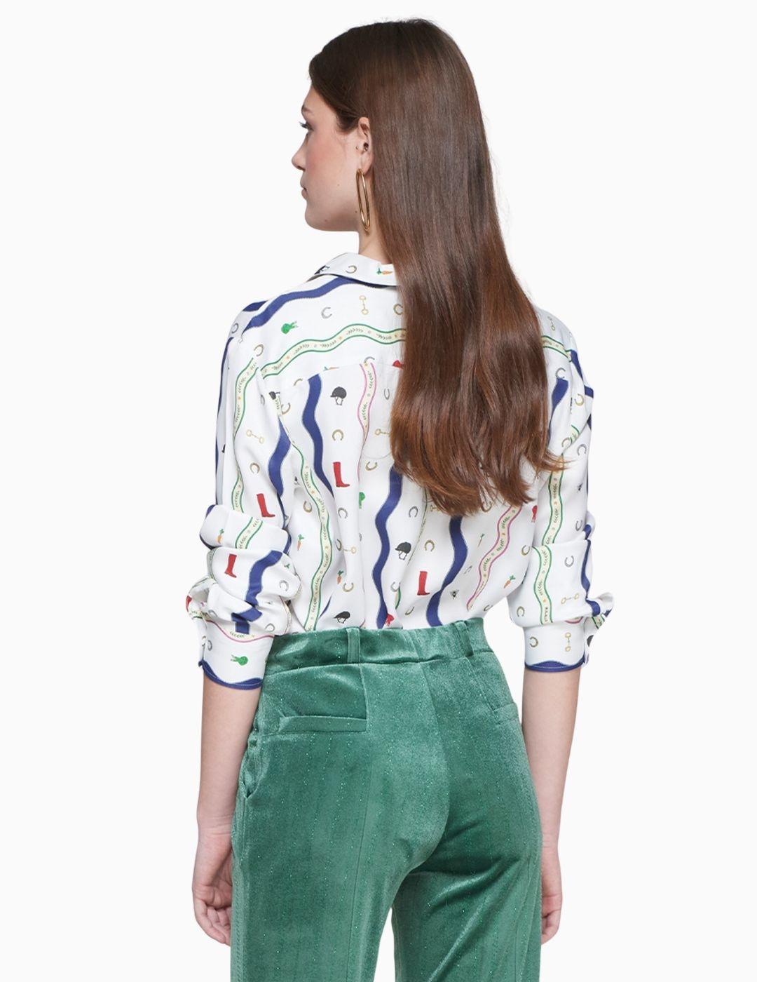 CAMISA VILAGALLO HIPICA ONDAS 