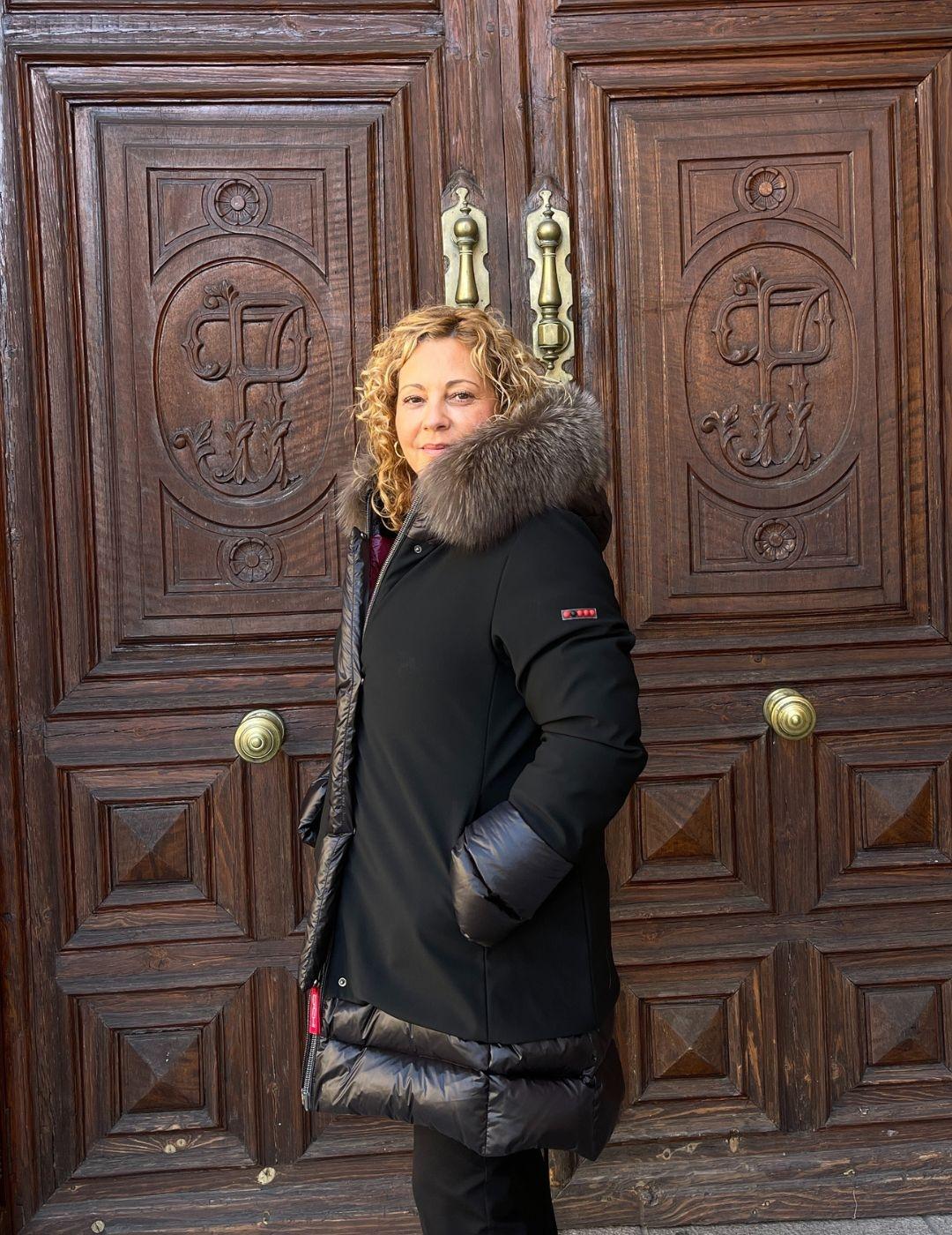 ABRIGO DICHI SORA NEGRO