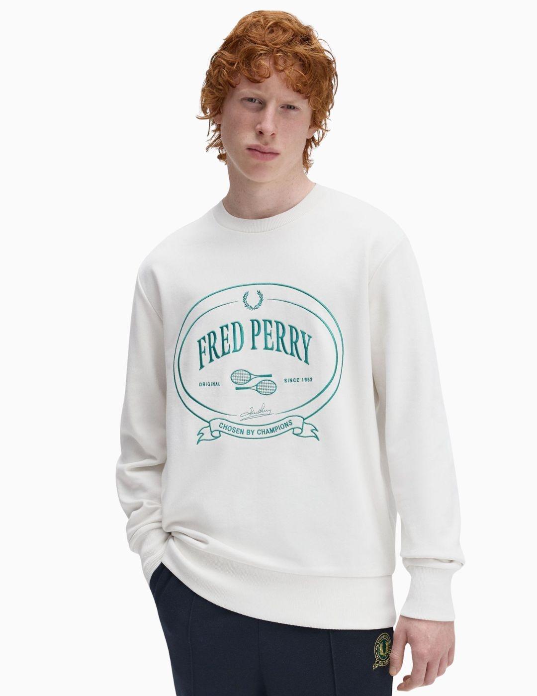 SUDADERA FRED PERRY CHOSEN BY CHAMPIONS