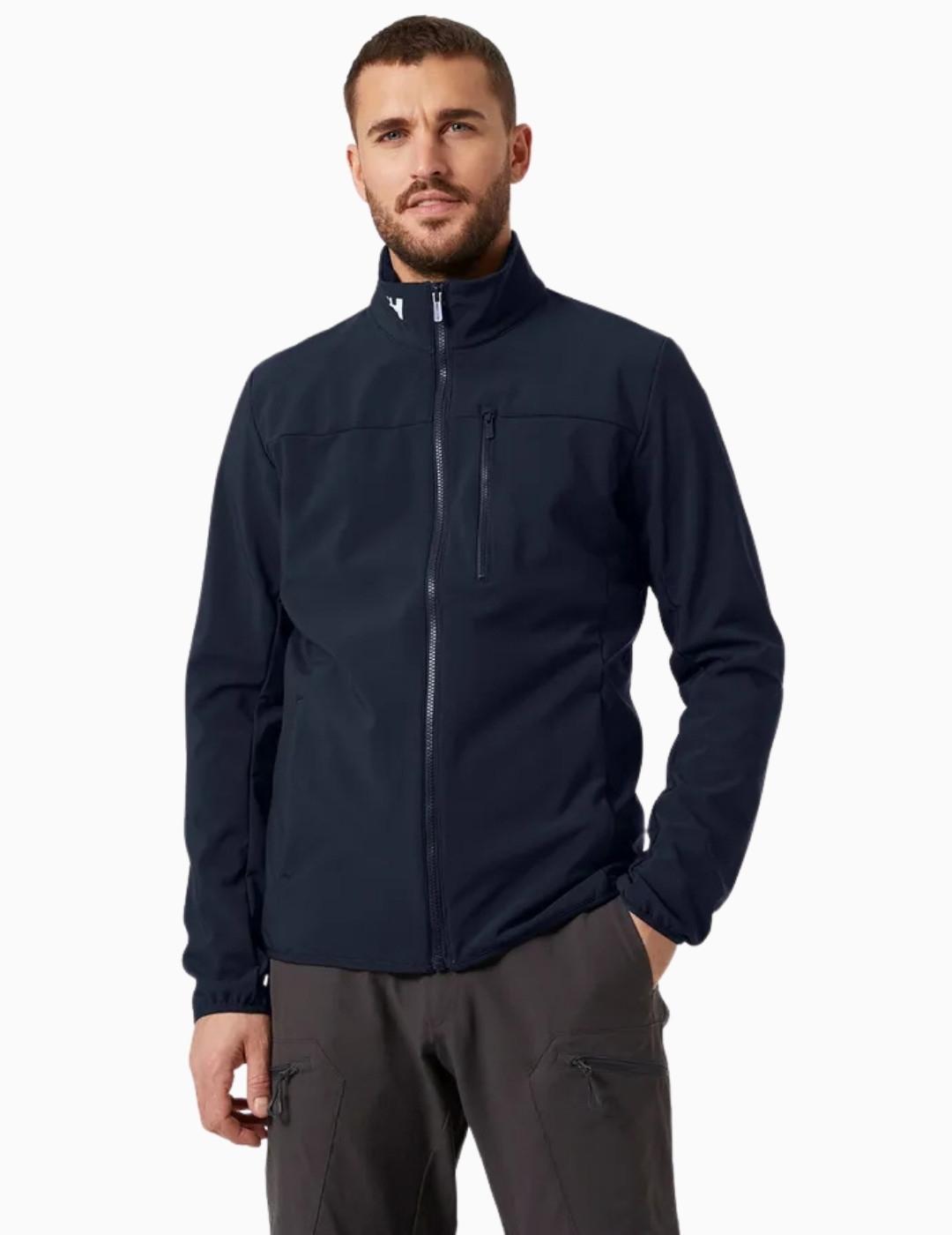 CHAQUETA HELLY HANSEN CREW SOFTSHELL NAVY