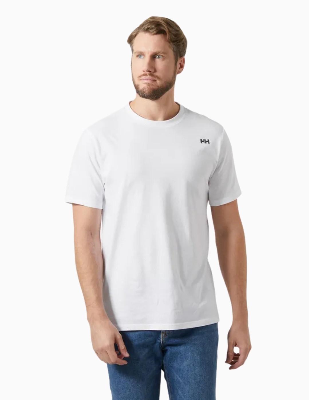 CAMISETA HELLY HANSEN CORE GRAPHIC 2.0  BLANCA