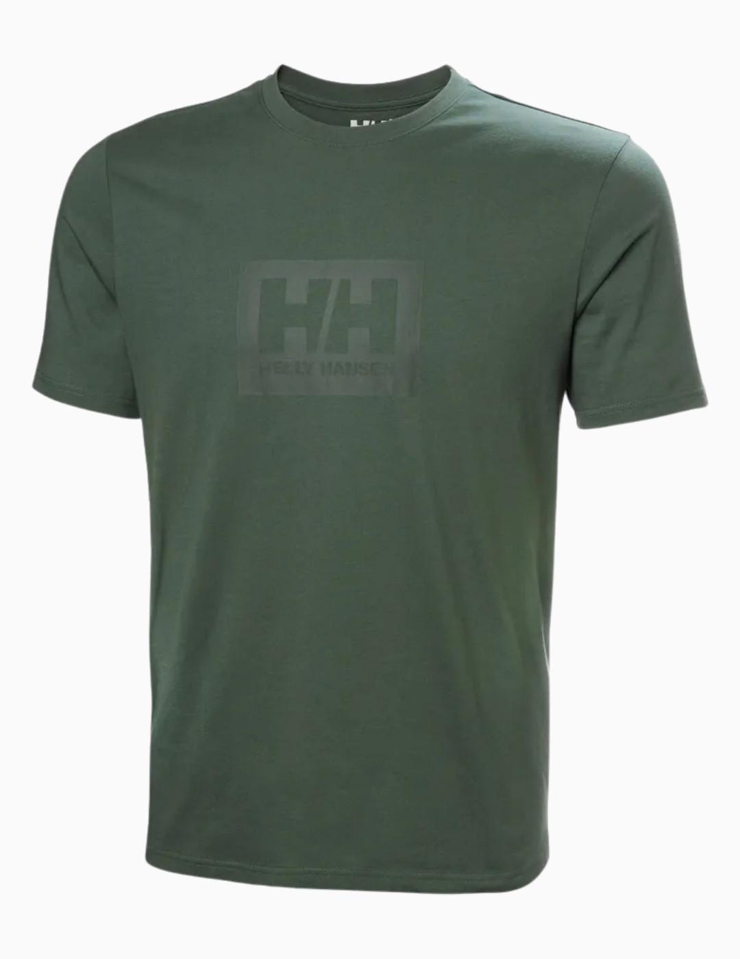CAMISETA HELLY HANSEN HH BOX 2.0 JUNGLE GREEN
