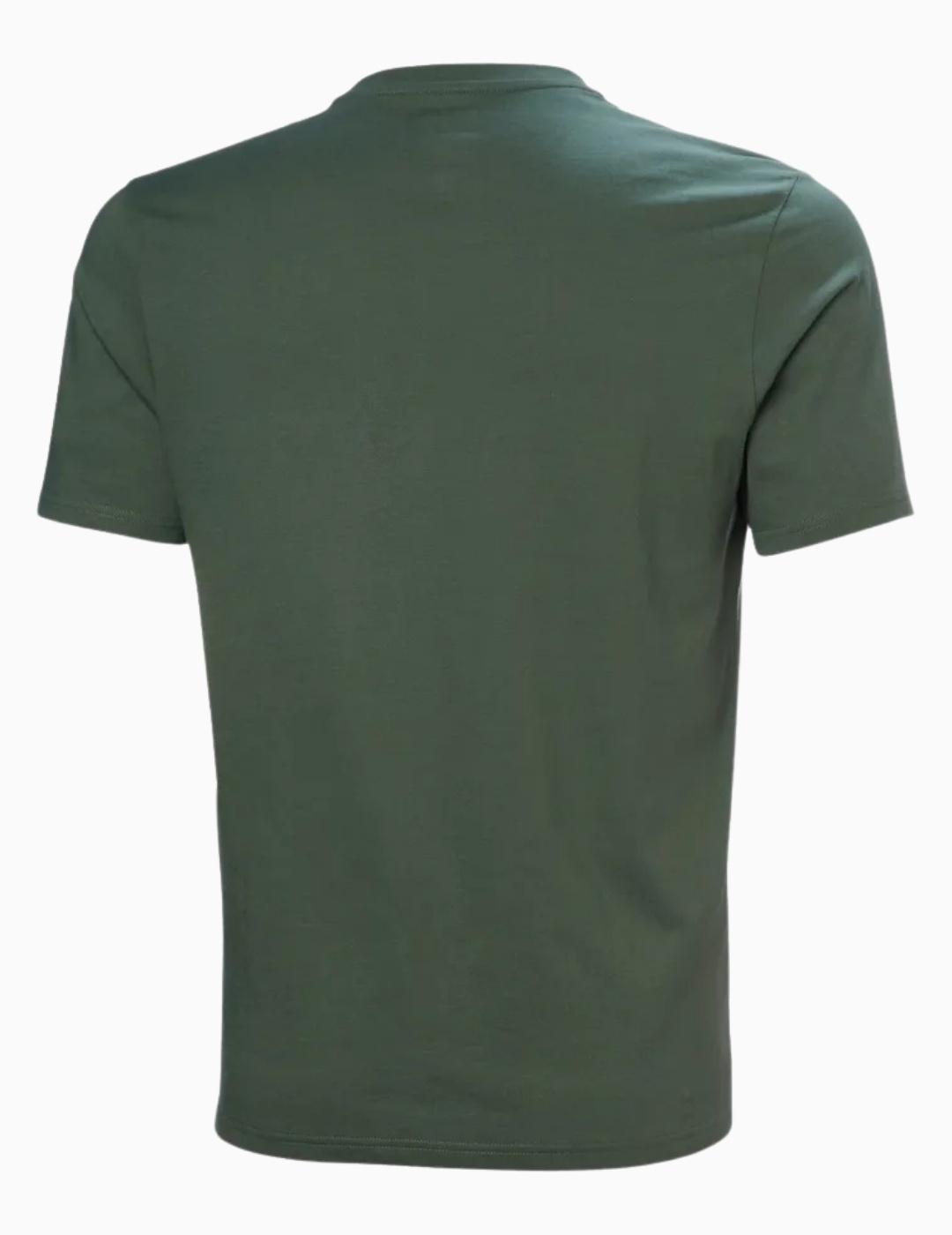 CAMISETA HELLY HANSEN HH BOX 2.0 JUNGLE GREEN