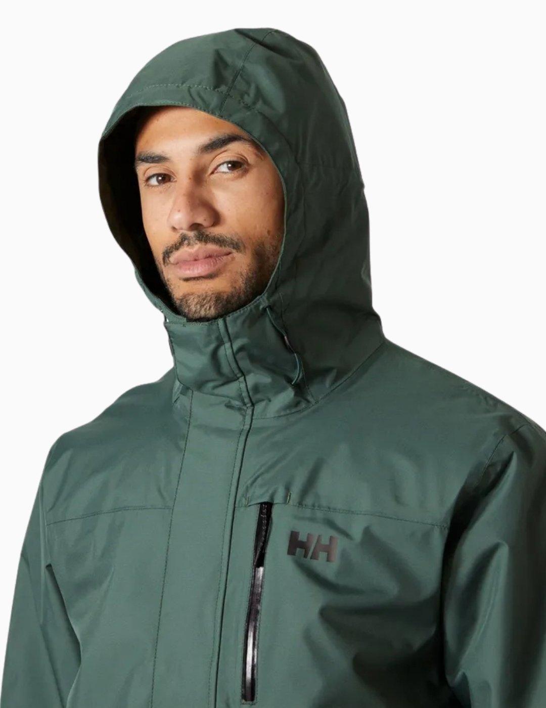 ABRIGO  HELLY HANSEN JUELL-3-IN-1 JUNGLE GREEN