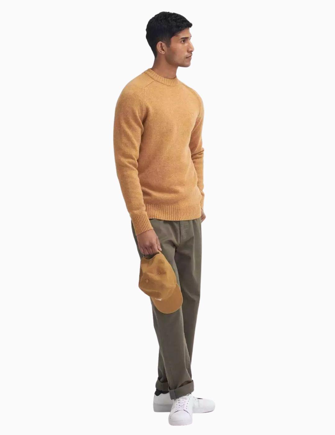 JERSEY BARBOUR CUELLO REDONDO GRANGETOWN