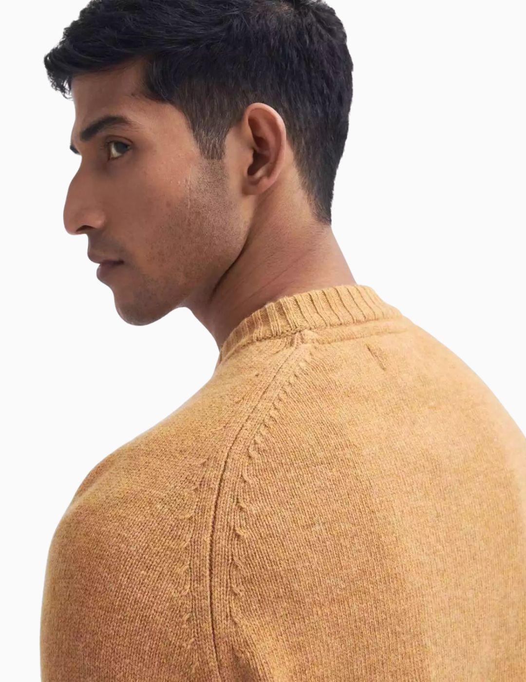 JERSEY BARBOUR CUELLO REDONDO GRANGETOWN