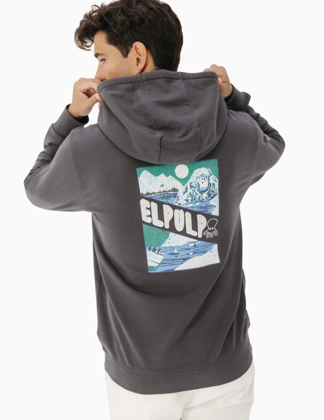 SUDADERA EL PULPO WINTER POLES ANTRACITA