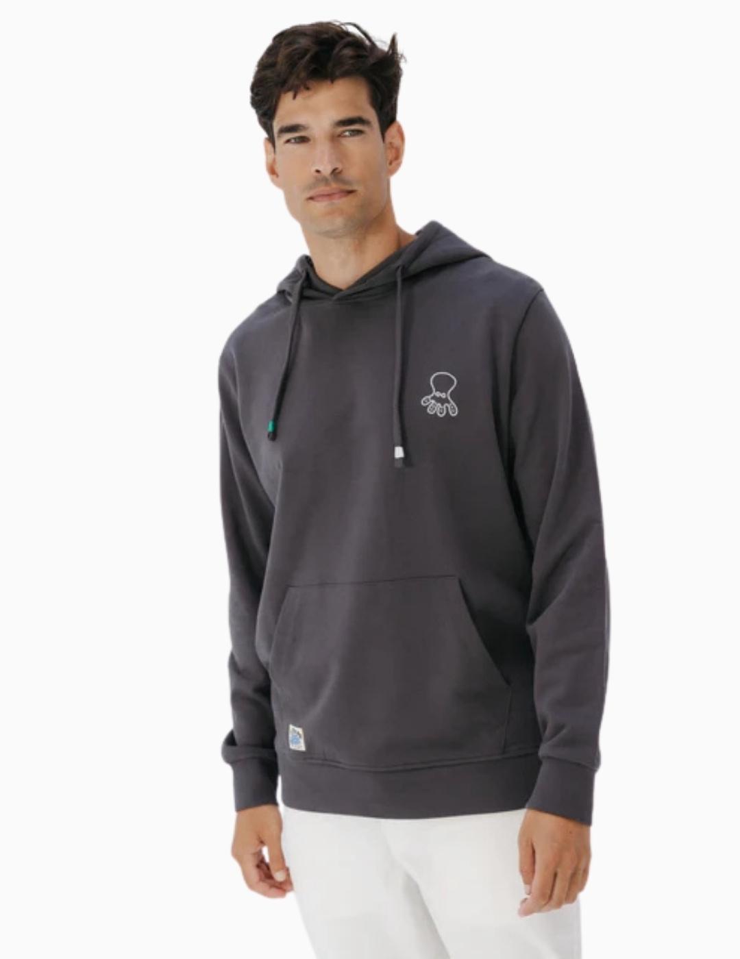 SUDADERA EL PULPO WINTER POLES ANTRACITA