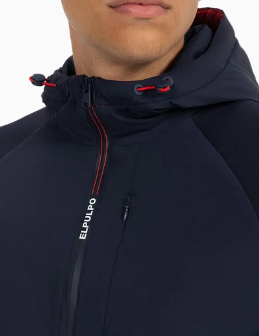 CHAQUETA EL PULPO COMBINADA AZORES AZUL MARINO