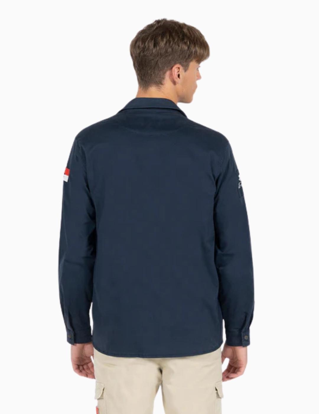 SOBRECAMISA EL PULPO DOS BOLSILLOS  NAVY