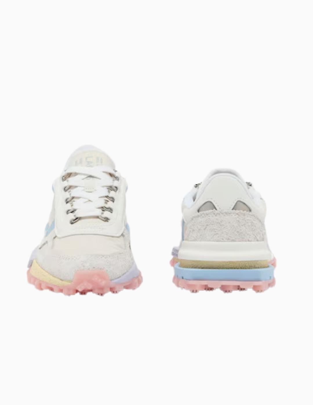 ZAPATILLAS LACOSTE ELITE ACTIVE BLANCO Y AZUL